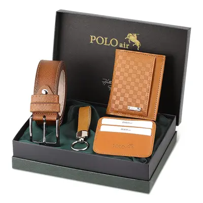 Polo Air Wallet - Brown - Plain