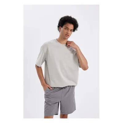 DEFACTO DFC - Oversize Fit Crew Neck Heavy Fabric Short Sleeve T-Shirt