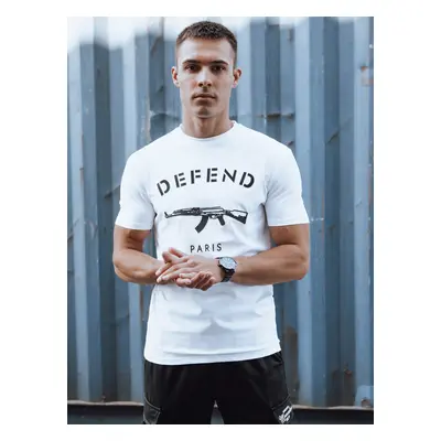 Men's T-shirt with white Dstreet print