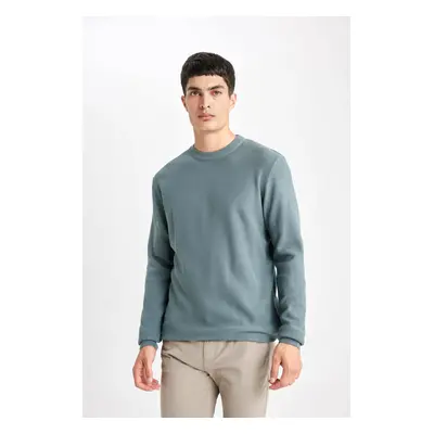 DEFACTO Standard Fit Crew Neck Sweater