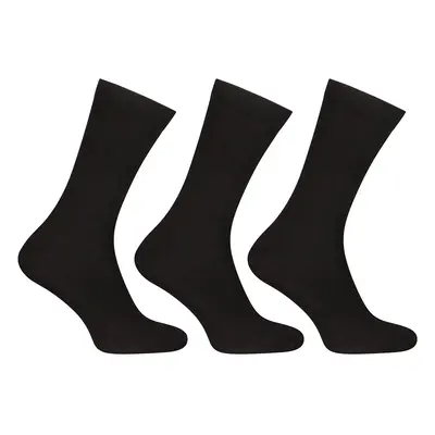 3PACK socks Nedeto high bamboo black