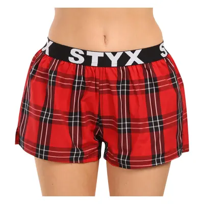 Women's shorts Styx sports rubber multicolor