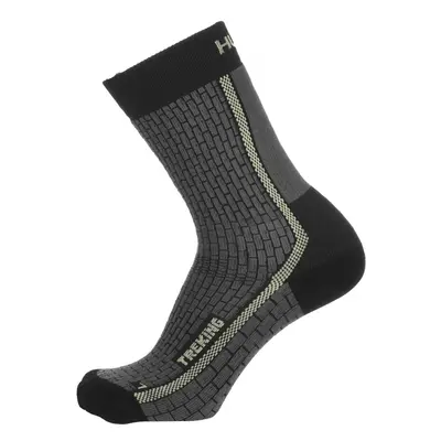 Socks HUSKY Trekking anthracite/light green