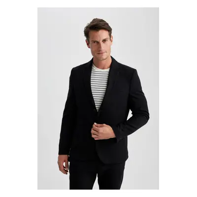 DEFACTO Slim Fit Valentine's Day Lined Blazer Jacket