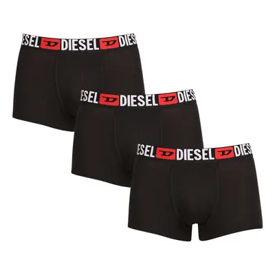 3PACK Mens Boxers Diesel Black