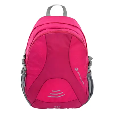 Children's backpack with reflective elements ALPINE PRO OKEDO electric blue lemonade