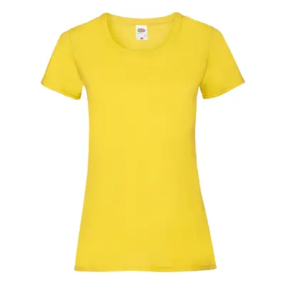 Valueweight Fruit of the Loom Yellow T-shirt