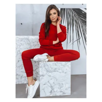 Women's Tracksuit FITT Red Dstreet