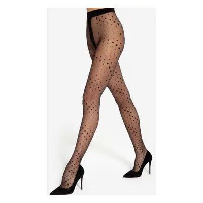 Tights Gatta Dotsy wz.16 denier nero