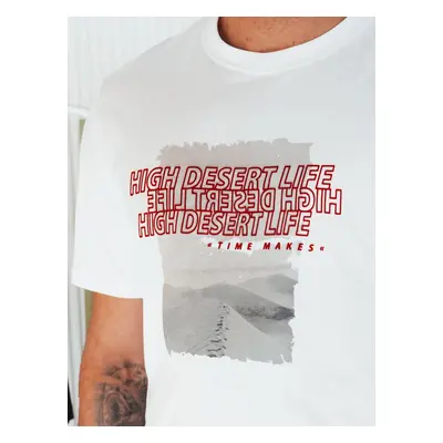 Men's T-shirt with white Dstreet print