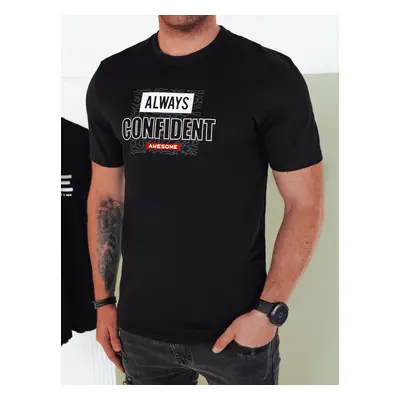 Men's T-shirt with black Dstreet print