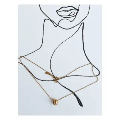 WAIMANALO Gold Dstreet Necklace