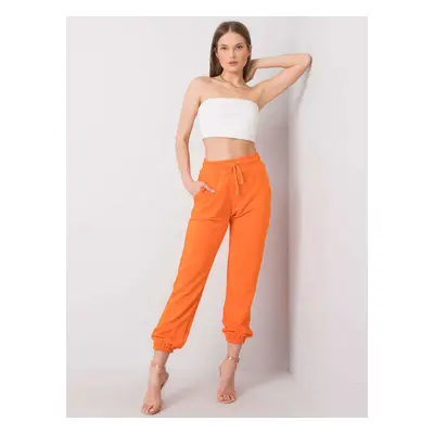 Orange women's sweatpants RUE PARIS