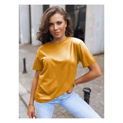 Women's T-shirt MAYLA II camel Dstreet