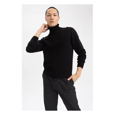 DEFACTO Slim Fit Valentine's Day Turtleneck Sweater