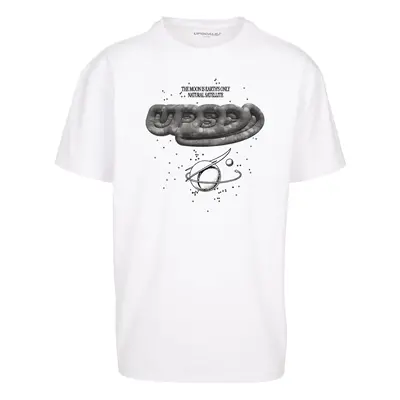 White NASA Moon Oversize T-shirt