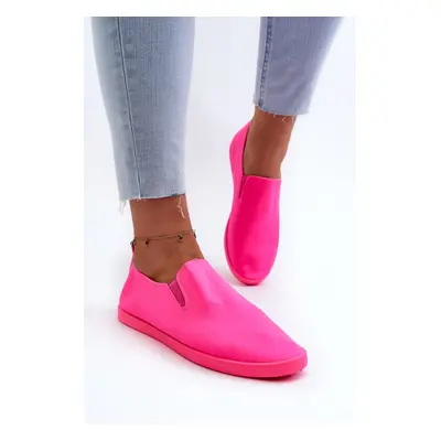 Fuchsia Lovinia Women's Slip-on Sneakers