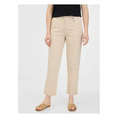 Orsay Beige Women's Trousers - Ladies