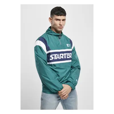 Starter Half Zip Retro Jacket Retro Green/Blue Night/White