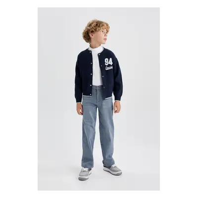 DEFACTO Boy's Loose Fit Standard Leg Jean Trousers