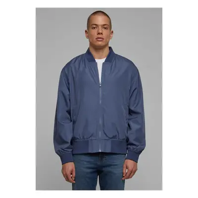 Men's Recycled Bomber Jacket - Blue