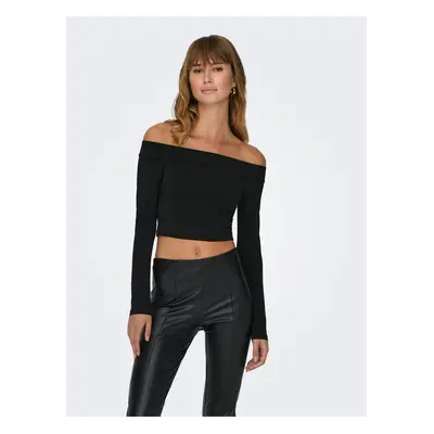 Black Womens Top ONLY Fano - Women