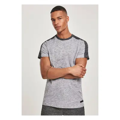 Tech Tee Shoulder Panel Marble Grey