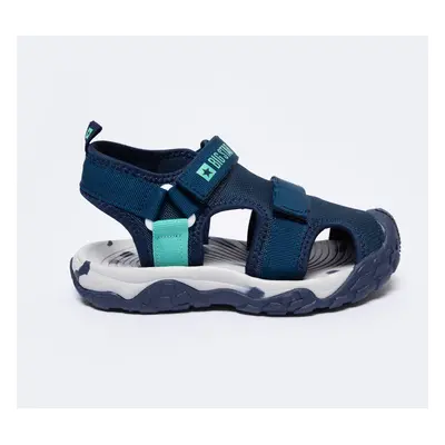 Big Star Boys' Velcro Sandals Navy Blue