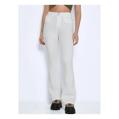 White Women Flared Jeans Noisy May Sallie - Women