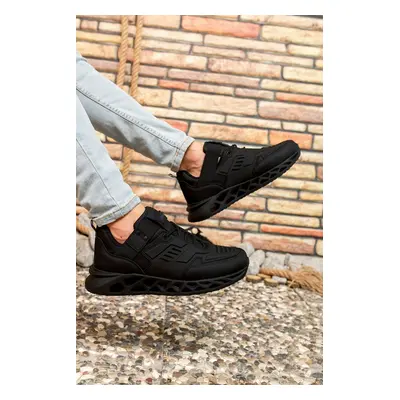 Riccon Black Men's Black Sneakers