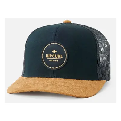 Rip Curl ROUTINE CURVE TRUCKER Black/Tan Cap