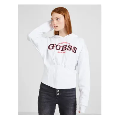 White Ladies Hoodie Guess - Women