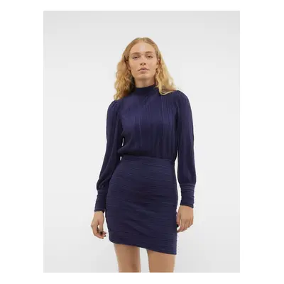 Blue women's dress VERO MODA Aurora - Women