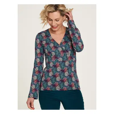 Blue patterned T-shirt Tranquillo - Women