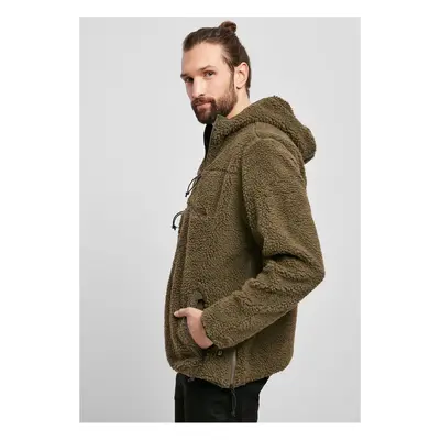 Teddyfleece Worker Pullover Jacket Olive