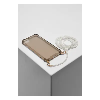 Phone Case with Pearl Necklace I Phone 6/7/8 Black