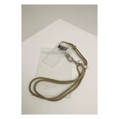 Necklace for Phone Accessories I Phone Transparent/Olive