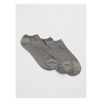 Set of three pairs of grey women's socks GAP