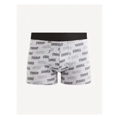 Celio Patterned Fichill Boxer Shorts - Men's