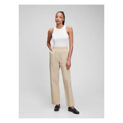 GAP Pants khaki high rise Washwell - Women