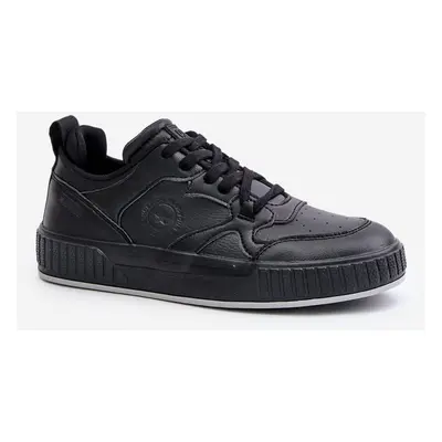 Men's sneakers made of eco leather Big Star black