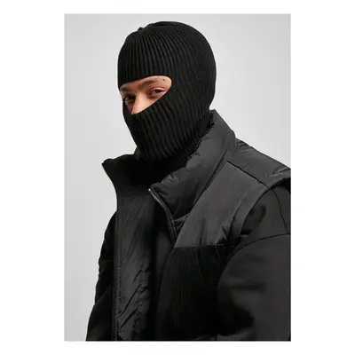 Knitted balaclava black