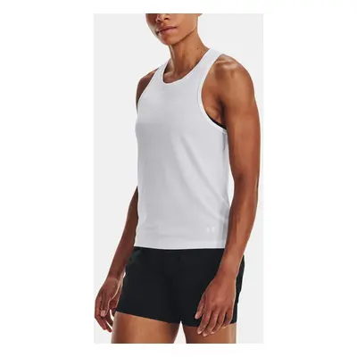 Under Armour Tank Top UA Seamless Stride Singlet-WHT - Women