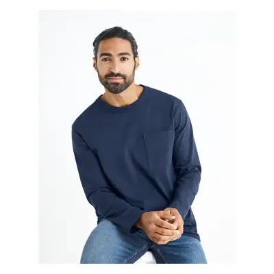 Celio T-Shirt Veboxml with Long Sleeves - Men