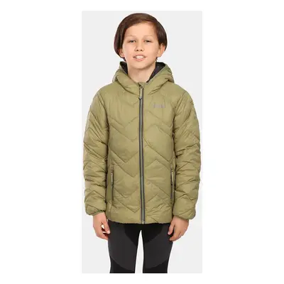 Children's insulated jacket Kilpi REBEKI-JB Green