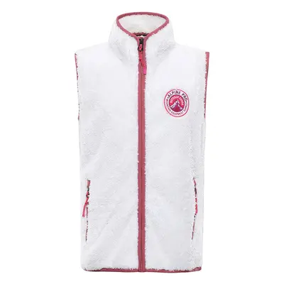 Children's vest supratherm ALPINE PRO OKARO white