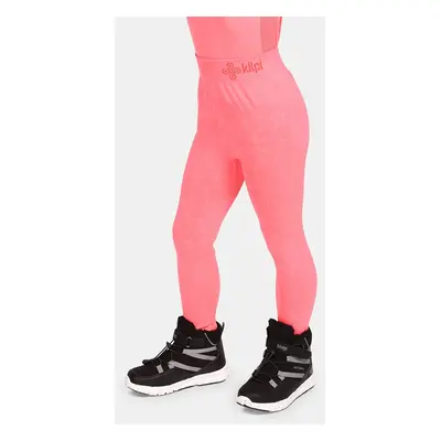 Girls' thermal underwear KILPI OLINE-JG Pink