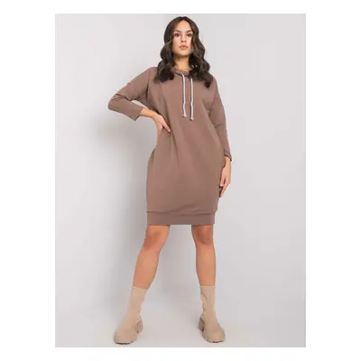 Brown cotton dress from Paulie