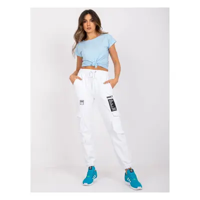 White cargo pants Gina