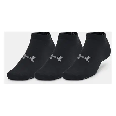 Under Armour UA Essential Low Cut 3pk-BLK Socks - unisex